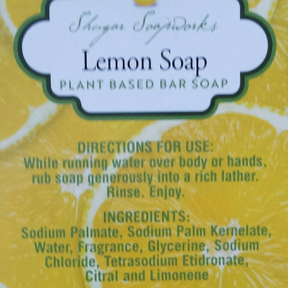 Sugar Soap Works Lemon & Oatmeal Coconut Soap Set - Picture 5 of 9